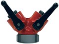 Dixon FWV10S10S 1" FNPSH (2) 1" MNPSH 1/4 TURN